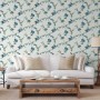 DUTCH WALLCOVERINGS Papel pintado Flower azul claro de DUTCH WALLCOVERINGS, Papel pintado - Ref: Foro24-442586, Precio: 35,99...