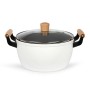 Livoo Olla con asas de madera blanco 24 cm 5 L de Livoo, Ollas altas - Ref: Foro24-443548, Precio: 41,30 €, Descuento: %