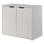 Vipack Armario de almacenaje Pino 2 puertas madera blanco de Vipack, Aparadores - Ref: Foro24-442732, Precio: 171,89 €, Descu...