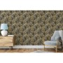 DUTCH WALLCOVERINGS Tapete mit goldenen und schwarzen Palmen von DUTCH WALLCOVERINGS, Bemaltes Papier - Ref: Foro24-442570, P...