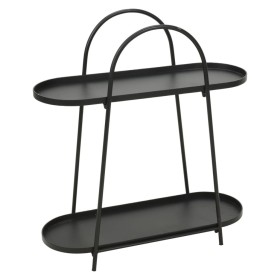 ProGarden Matte Black Plant Stand 70x25x76 cm by ProGarden, Pot stands - Ref: Foro24-446769, Price: 70,99 €, Discount: %