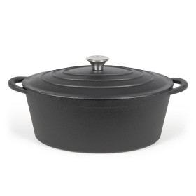 Livoo Oval saucepan black 34 cm 7 L by Livoo, Saucepans - Ref: Foro24-443554, Price: 93,99 €, Discount: %