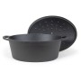 Livoo Oval saucepan black 34 cm 7 L by Livoo, Saucepans - Ref: Foro24-443554, Price: 93,73 €, Discount: %