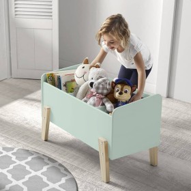 Vipack Kiddy toy box mint green wood by Vipack, Toy chests - Ref: Foro24-442721, Price: 113,38 €, Discount: %