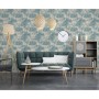 DUTCH WALLCOVERINGS Beige und hellblaue tropische Tapete von DUTCH WALLCOVERINGS, Bemaltes Papier - Ref: Foro24-442566, Preis...