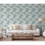 DUTCH WALLCOVERINGS Beige und hellblaue tropische Tapete von DUTCH WALLCOVERINGS, Bemaltes Papier - Ref: Foro24-442566, Preis...