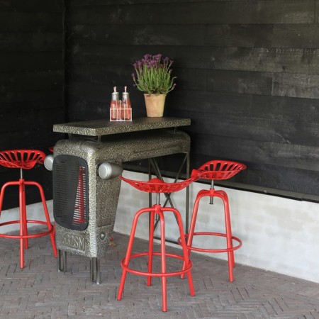 Esschert Design Taburete con forma de asiento de tractor rojo de Esschert Design, Taburetes de cocina - Ref: Foro24-442365, P...