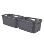 Curver Style Anthracite Gray Laundry Basket Set 2x45L by Curver, Laundry baskets - Ref: Foro24-443857, Price: 61,44 €, Discou...