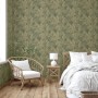 DUTCH WALLCOVERINGS Green and Gold Joelle Wallpaper by DUTCH WALLCOVERINGS, Painted paper - Ref: Foro24-442582, Price: 28,92 ...