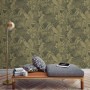 DUTCH WALLCOVERINGS Grüne und goldene Joelle-Tapete von DUTCH WALLCOVERINGS, Bemaltes Papier - Ref: Foro24-442582, Preis: 28,...