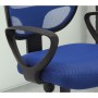 Rousseau Silla de oficina Hippa de poliéster azul de Rousseau, Sillas de oficina - Ref: Foro24-442864, Precio: 86,96 €, Descu...