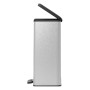 Curver Rectangular Deco Pedal Bin Silver 65 L by Curver, Garbage cans and trash cans - Ref: Foro24-443822, Price: 102,64 €, D...