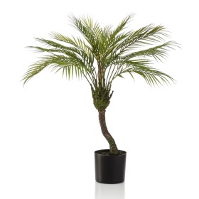 Emerald Artificial palm tree Chamaedorea in pot 85 cm by Emerald, artificial flora - Ref: Foro24-444645, Price: 83,99 €, Disc...