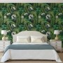 DUTCH WALLCOVERINGS Black and Dark Green Eden Wallpaper by DUTCH WALLCOVERINGS, Painted paper - Ref: Foro24-442568, Price: 35...