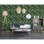 DUTCH WALLCOVERINGS Black and Dark Green Eden Wallpaper by DUTCH WALLCOVERINGS, Painted paper - Ref: Foro24-442568, Price: 35...