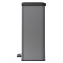 Curver Deco Pedal Bin Rectangular Cool Gray 65 L by Curver, Garbage cans and trash cans - Ref: Foro24-443821, Price: 87,23 €,...