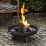 Esschert Design Steel brazier 60 cm by Esschert Design, Chimneys - Ref: Foro24-442389, Price: 129,09 €, Discount: %