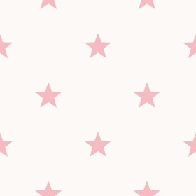 Noordwand Wallpaper Friends&Coffee Little Stars pink and white by Noordwand, Painted paper - Ref: Foro24-444861, Price: 23,99...