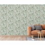 DUTCH WALLCOVERINGS Mintgrüne Flamingo-Tapete von DUTCH WALLCOVERINGS, Bemaltes Papier - Ref: Foro24-442564, Preis: 40,99 €, ...