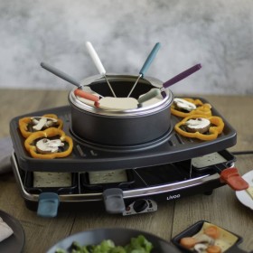 Livoo 3-in-1 fondue, griddle and raclette set 8 people 1100 W by Livoo, Fondue sets - Ref: Foro24-443475, Price: 80,73 €, Dis...