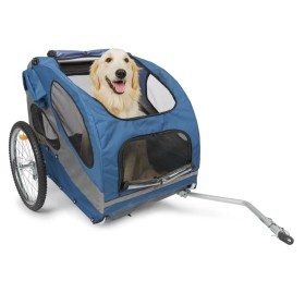 PetSafe Happy Ride Dog Bicycle Trailer L Blue by PetSafe, pet strollers - Ref: Foro24-444460, Price: 358,99 €, Discount: %