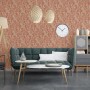 DUTCH WALLCOVERINGS Mae Tapete in Orange und Beige von DUTCH WALLCOVERINGS, Bemaltes Papier - Ref: Foro24-442579, Preis: 34,9...