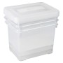 Curver Transparentes praktisches Aufbewahrungsbox-Set 3x20L von Curver, Aufbewahrungskörbe - Ref: Foro24-443852, Preis: 44,92...