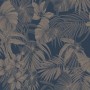 DUTCH WALLCOVERINGS Silver and Blue Joelle Wallpaper by DUTCH WALLCOVERINGS, Painted paper - Ref: Foro24-442583, Price: 29,10...