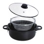 Excellent Houseware Frying pan with glass lid 26 cm by Excellent Houseware, Frying pans - Ref: Foro24-443277, Price: 21,07 €,...