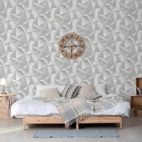 DUTCH WALLCOVERINGS Hellgraue Onyx-Tapete von DUTCH WALLCOVERINGS, Bemaltes Papier - Ref: Foro24-442576, Preis: 36,99 €, Raba...