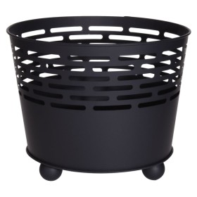 ProGarden Cubo para leña negro 39x32 cm de ProGarden, Chimeneas - Ref: Foro24-443154, Precio: 43,99 €, Descuento: %