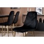 Venture Home Dining chairs 2 pcs Black velvet and brass by Venture Home, dining chairs - Ref: Foro24-444705, Price: 137,24 €,...