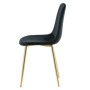 Venture Home Dining chairs 2 pcs Black velvet and brass by Venture Home, dining chairs - Ref: Foro24-444705, Price: 137,24 €,...