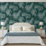 DUTCH WALLCOVERINGS Grüne und goldene Onyx-Tapete von DUTCH WALLCOVERINGS, Bemaltes Papier - Ref: Foro24-442578, Preis: 47,99...