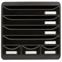 Exacompta Store-Box 7-drawer desk set glossy black by Exacompta, Desk organizers - Ref: Foro24-444600, Price: 55,99 €, Discou...