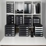 Exacompta Store-Box 7-drawer desk set glossy black by Exacompta, Desk organizers - Ref: Foro24-444600, Price: 55,99 €, Discou...