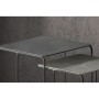 Rousseau 2-piece Ospera black and gray metal side table set