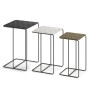 Rousseau 3-piece covera metal multi-color side table set by Rousseau, Side tables - Ref: Foro24-442850, Price: 139,99 €, Disc...