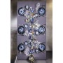 Cosy & Trendy Sapphire plate 4 pcs oval sapphire blue 27.5x23 cm