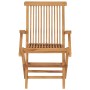 Garden chairs 8 units teak wood with light blue cushions by vidaXL, Garden chairs - Ref: Foro24-3072908, Price: 642,73 €, Dis...