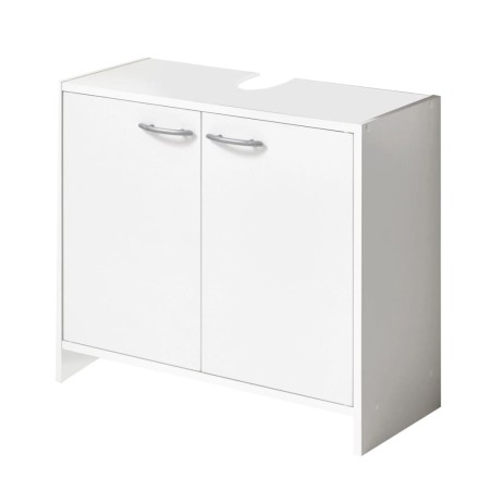 FMD Weißer Waschbeckenschrank 63,7 x 28,1 x 55 cm von FMD, Badezimmerwaschtische - Ref: Foro24-444235, Preis: 76,99 €, Rabatt: %