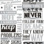 Noordwand Wallpaper Friends&Coffee Words and Letters black white by Noordwand, Painted paper - Ref: Foro24-444837, Price: 31,...