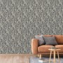 DUTCH WALLCOVERINGS Papel pintado Mae negro y beige de DUTCH WALLCOVERINGS, Papel pintado - Ref: Foro24-442580, Precio: 28,94...