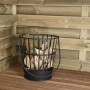 ProGarden Firewood Bucket with Black Metal Handle by ProGarden, Firewood bags and holders - Ref: Foro24-443152, Price: 46,99 ...