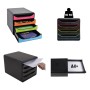 Exacompta Aquarel Desk Drawer Set with 4 Drawers by Exacompta, Desk organizers - Ref: Foro24-444584, Price: 47,99 €, Discount: %