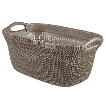 Curver Knit 40L metallic brown laundry basket by Curver, Laundry baskets - Ref: Foro24-443839, Price: 47,94 €, Discount: %