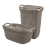 Curver Knit 40L metallic brown laundry basket by Curver, Laundry baskets - Ref: Foro24-443839, Price: 47,94 €, Discount: %