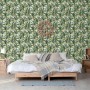 DUTCH WALLCOVERINGS Green and white Palm Trees wallpaper by DUTCH WALLCOVERINGS, Painted paper - Ref: Foro24-442567, Price: 3...