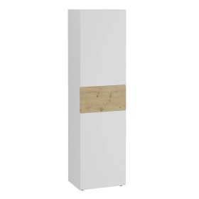 FMD Wardrobe with 2 doors white and artisan oak 54.5x41.7x199.1 cm by FMD, Wardrobes - Ref: Foro24-444219, Price: 229,99 €, D...