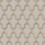 DUTCH WALLCOVERINGS Gold and Green Geometric Wallpaper